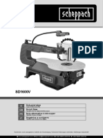 Scroll Swa SCHEPPACH - SD1600V