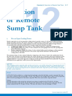 Selection of Remote Sump Tank