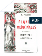 Ernesto Paccard Plantas - Medicinales