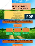 Analisis Pemetaan DSKP Bidang Al-Quran Tahun 1-6