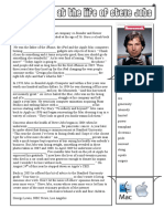 Steve Jobs Biography Worksheet