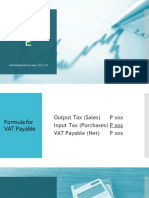 2.0 Business Tax - Vat Payable