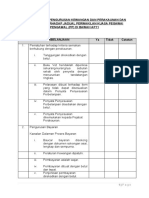 (E) Senarai Semak Kawalan Perbelanjaan