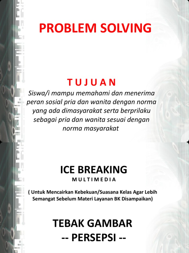 Pelatihan Problem Solving untuk Remaja | PDF
