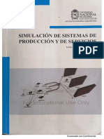 Simulación de Sistemas de Producción y de Servicios NOTAS