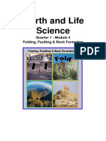Earth and Life Science: Quarter 1 - Module 4 Folding, Faulting & Rock Formation