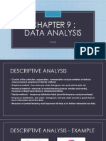 Chapter 9 Data Analysis