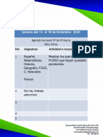 Agenda Semanal 12