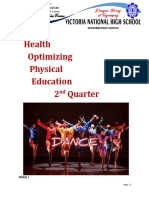 Health Optimizing Physical Education 2 Quarter: Seniorr High School