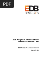 EDB Postgres Advanced Server Installation Guide Linux v11