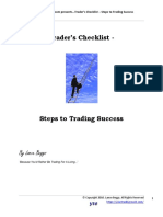 Trader's Checklist - : by Lance Beggs