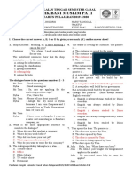 Soal Uts English Xii Gasal 2019