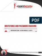 Lab13 - Bruteforce - and - Password - Cracking