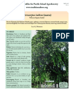 Pterocarpus Indicus (Narra) : Species Profiles For Pacific Island Agroforestry