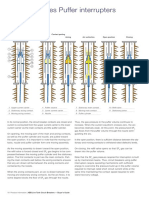 Design Features Puffer Interrupters: Contact Parting