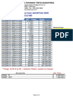 Price List ABB Agustus 2020