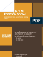 La Familia y Su Posición Social