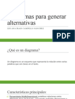 Diagramas para Generar Alternativas