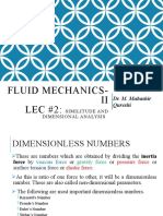 Lec 2 - FM-II - Dimensional Analysis