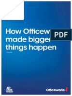 How Officeworks Made Bigger Things Happen