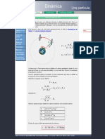 Dinámica de Una Partícula. Órbita Geoestacionaria
