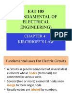 CHAPTER 4-KIRCHHOFF's LAW