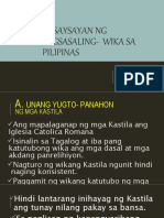 Kasaysayan NG Pagsasalin