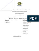 Diagrama Distribución Del Trabajo Entidad Bancaria