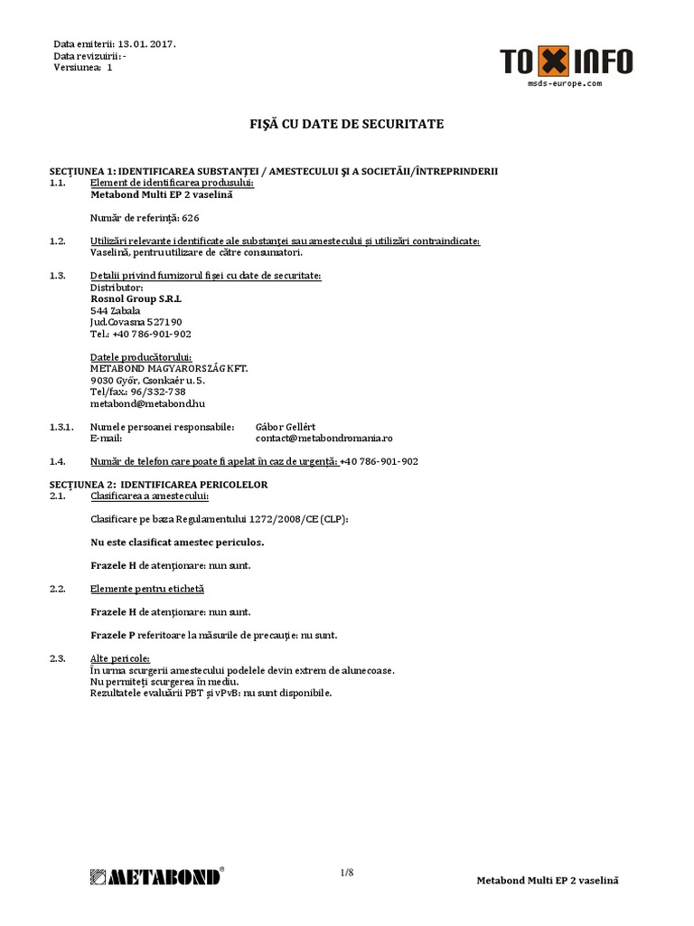 FDS Metabond EP2 PDF