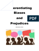 Biases and Prejudices (Enrichment Activity) - 1
