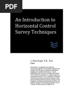 An Introduction To Horizontal Control Survey Techniques: J. Paul Guyer, P.E., R.A