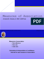 Bioepi Lesson 7. Measures of Association