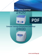 Compact Tabletop Refrigerated Centrifuge