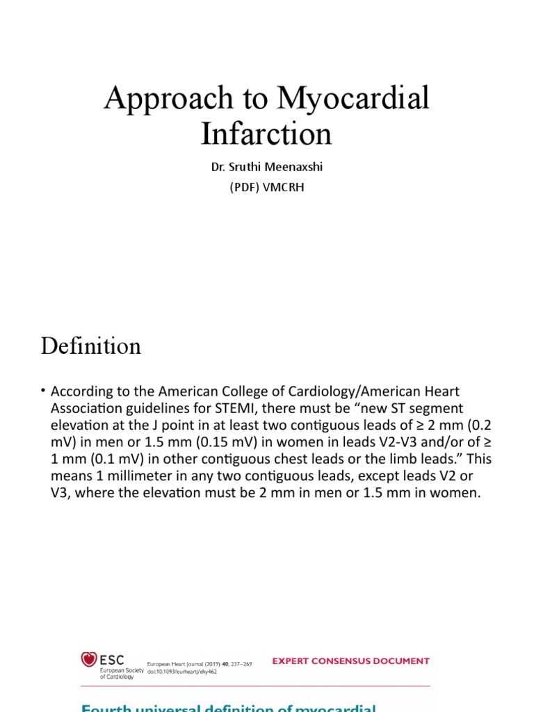 ECG Insights on Myocardial Infarction | PDF | Myocardial Infarction ...