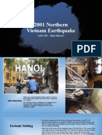 2001 Northern Vietnam Earthquake: Earth 301 - Ngan Nguyen