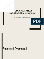 Clinical Skills Laboratory: Radiologi