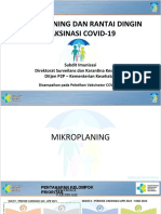 Mikroplaning dan Rantai Dingin Vaksinasi COVID-19 . Edit Dhanita