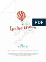 Creative Writing 1 WEBSITE SAMPLE
