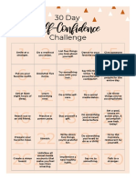 30 Day Self Confidence Challenge