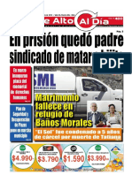 Diario Puente Alto Al Día de Puente Alto, Chile 31-01-2015 En prisión preventiva padre sindicado de matar a hijita.