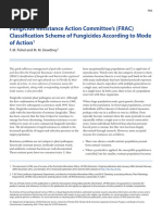 Fungicide Resistance Action Committee's