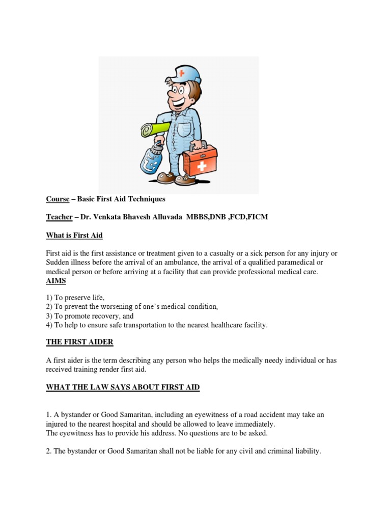First Aid: Consent and Legal Guidelines | PDF | Cardiopulmonary ...