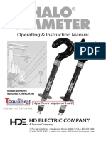 HALO Ammeters Instruction Manual