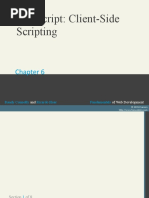 Javascript: Client-Side Scripting: of Web Development and of Web Development and