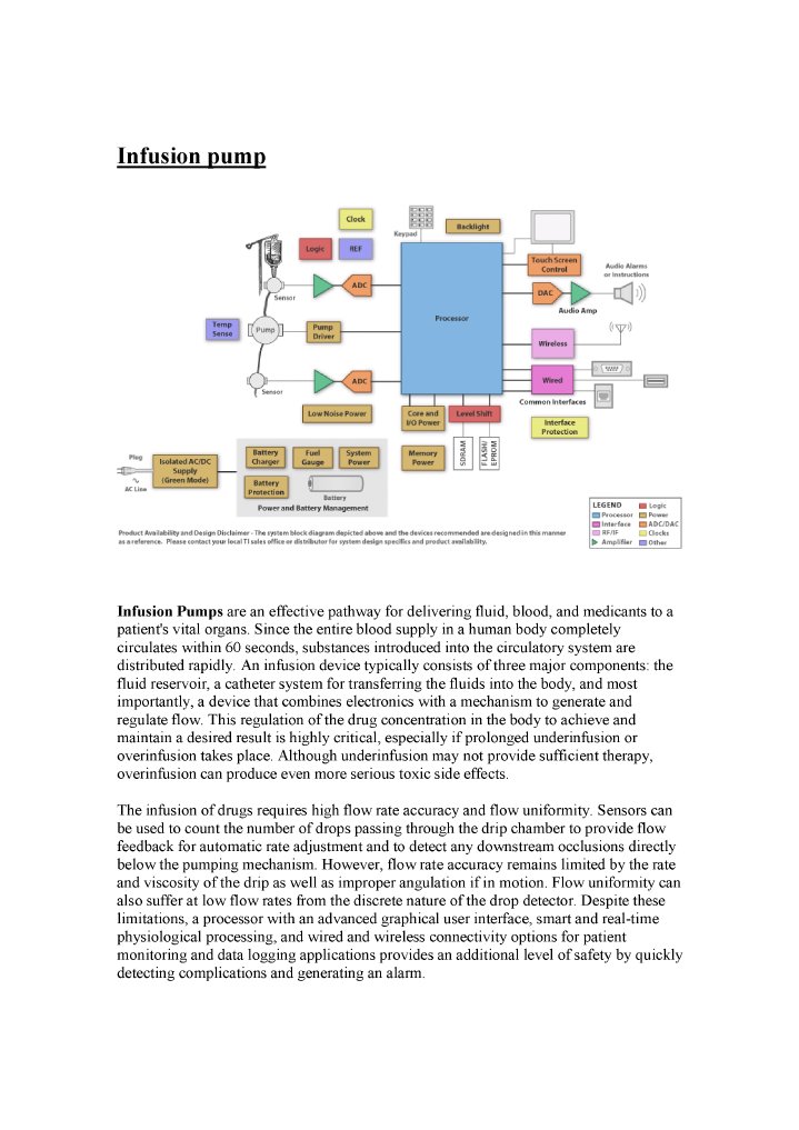 Infusion Pump PDF