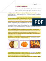 Cambios químicos y físicos: diferencias y ejemplos