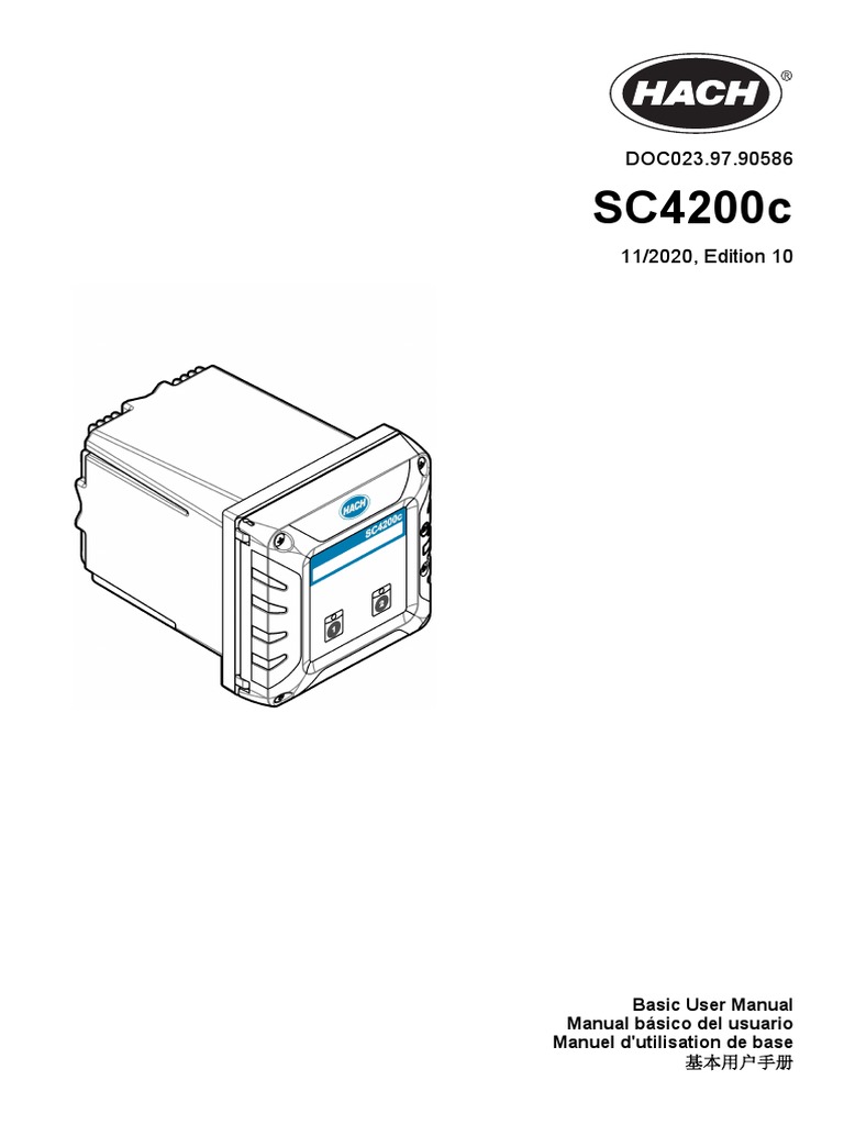 SC4200c Basic User Manual Guide | PDF | Relay | High Voltage