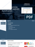 Oracle E-Business Suite R12.2 Upgrade Automation: Ennvee Technogroup Inc