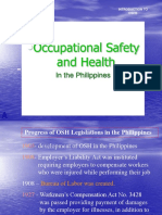 Occupational Safety and Health: in The Philippines
