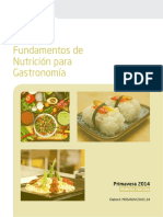 Fundamentos de Nutricion Para Gastronomia Final